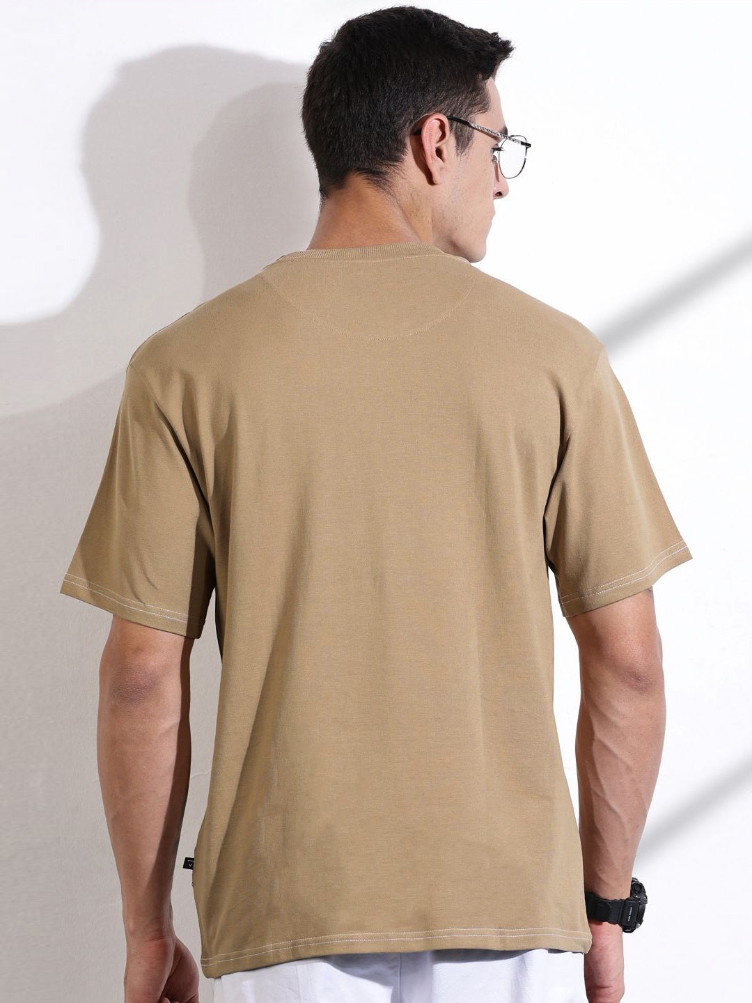 Thomas Scott Men Typography Printed Round Neck Relaxed Fit T-shirt