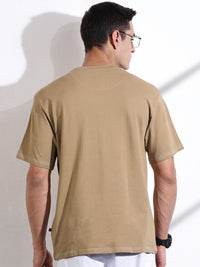 Thomas Scott Men Typography Printed Round Neck Relaxed Fit T-shirt