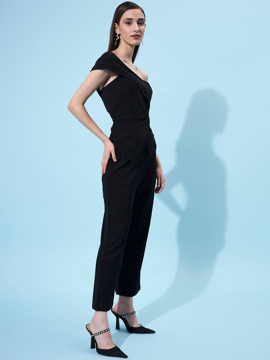 Athena Women One Shoulder Top & Trousers Co-Ords