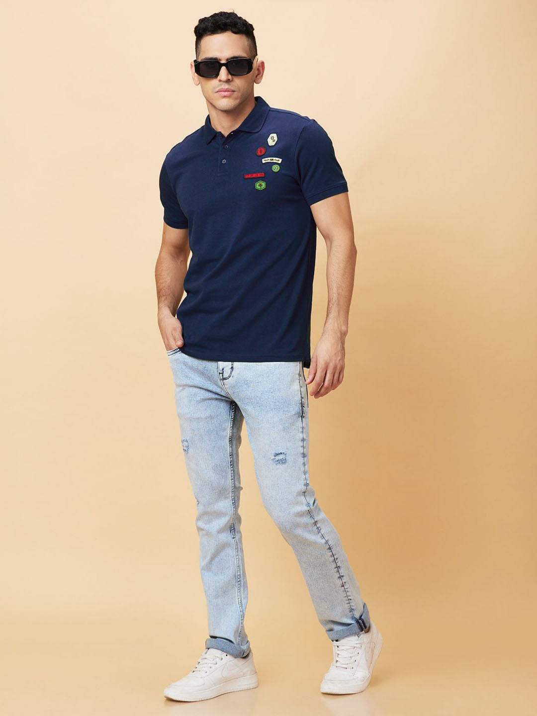 Being Human Men Sports Polo Collar T-shirt