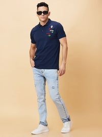 Being Human Men Sports Polo Collar T-shirt