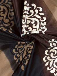 Story@home Nature Brown & Beige Set of 2 Ethnic Motifs Long Door Curtains
