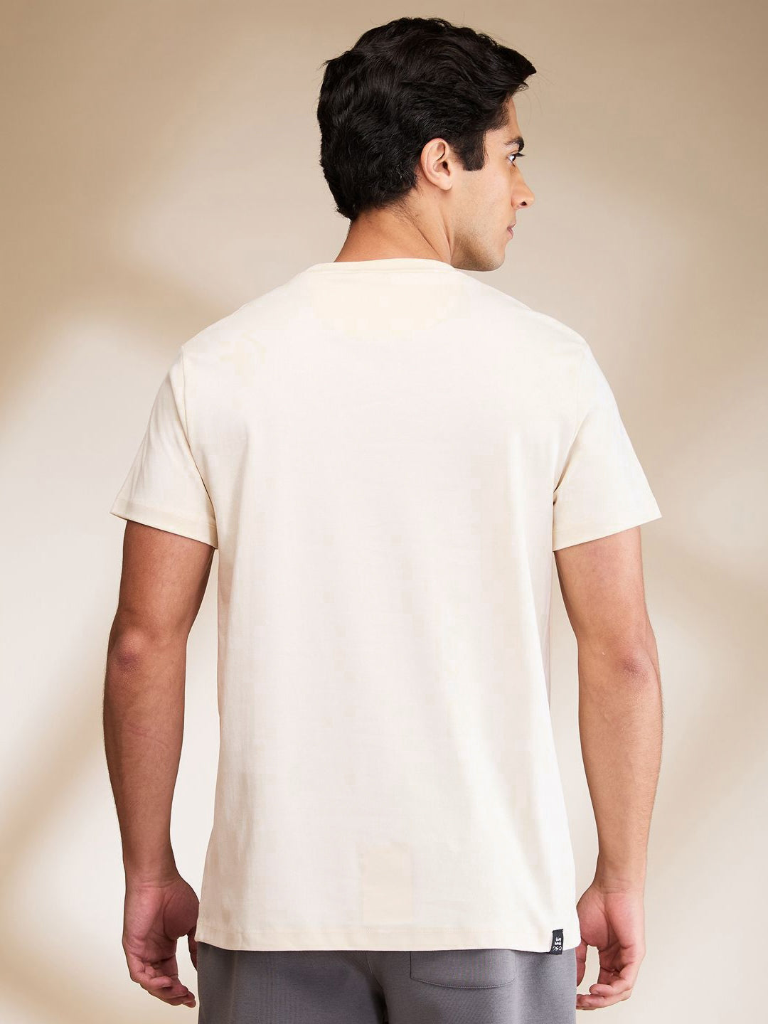 Being Human Pure Cotton Typography Printed Applique T-shirt