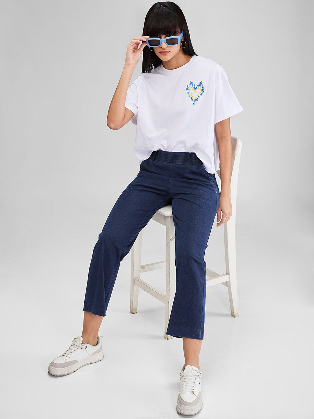 SPYKAR Women Mid-Rise Track Pants