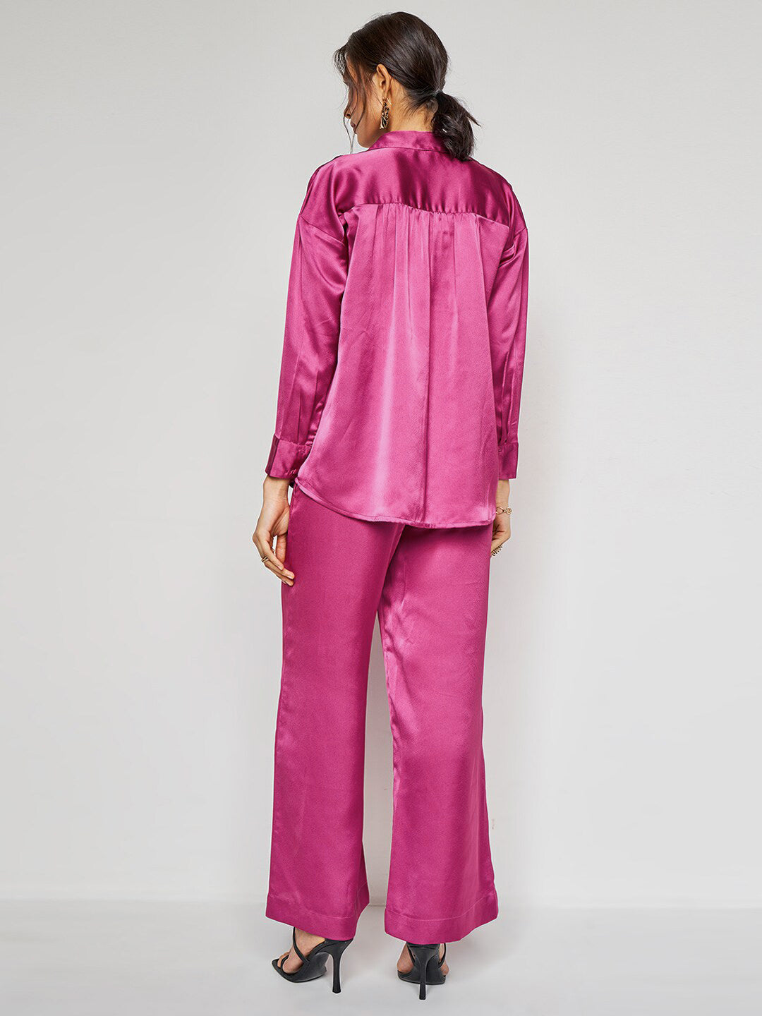 AND Collar Neck Shirt & Mid -Rise Trouser Co-Ords