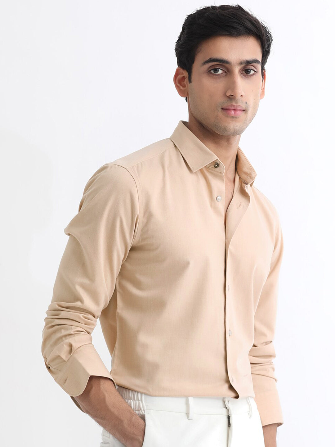 RARE RABBIT Men Gunjan Slim Fit Shirt