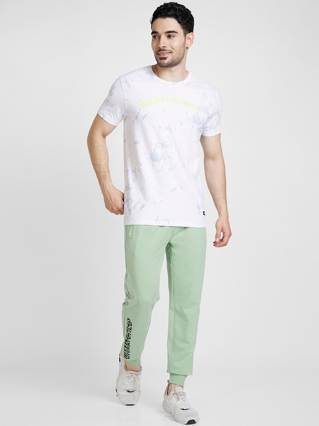 SPYKAR Men Slim Fit Cotton Joggers