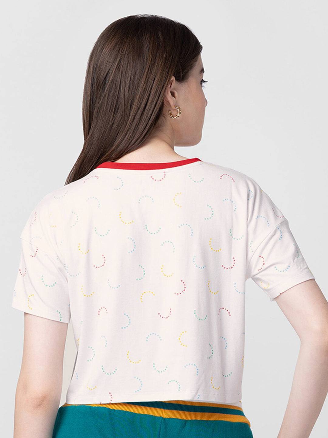 SPYKAR Women Typography Printed Slim Fit T-shirt