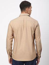 VASTRADO Men Classic Slim Fit Opaque Casual Shirt