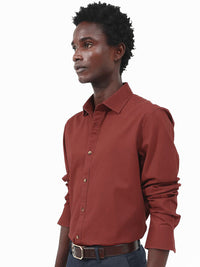 RARE RABBIT Men Arlet Regular Fit Spread Collar Shirt