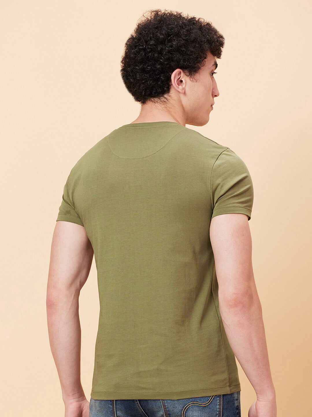 Being Human Graphic Printed Short Sleeves Pure Cotton T-shirt