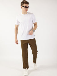 Thomas Scott Men Smart Regular Fit Mid-Rise Chinos