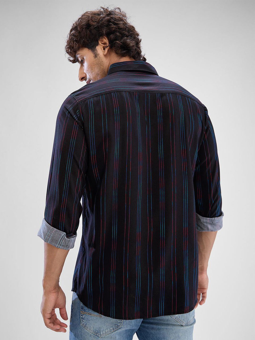 SPYKAR Men Slim Fit Tartan Checks Opaque Checked Casual Shirt