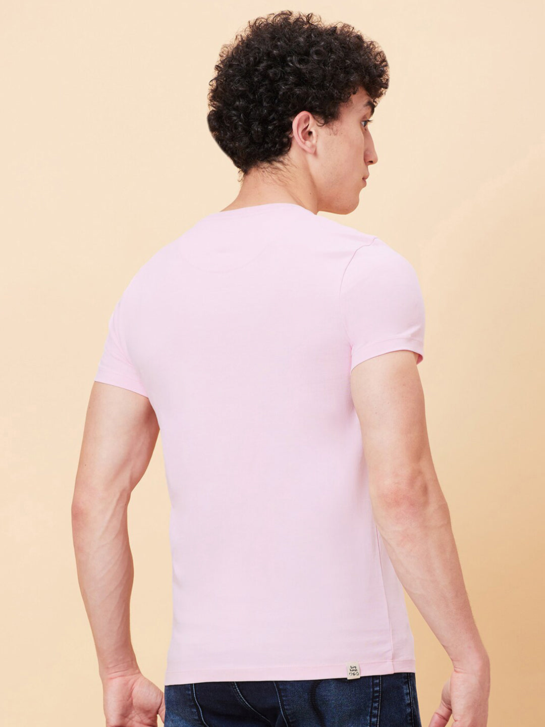 Being Human Graphic Printed Round Neck Casual T-shirt
