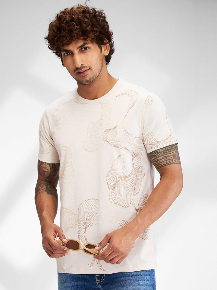 SPYKAR Men Pockets Slim Fit T-shirt