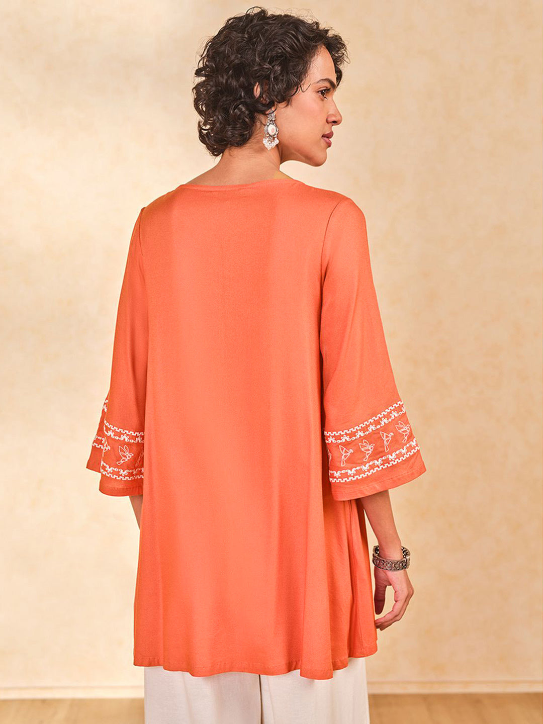 Global Desi Embroidered Tunic