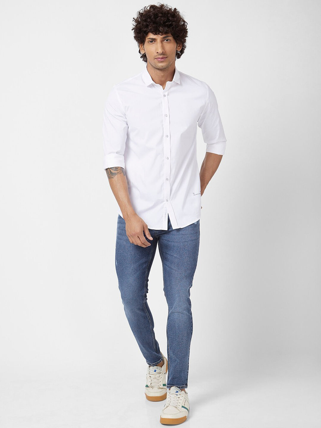 SPYKAR Men Mid-Rise Kano Slim Fit Stretchable Jeans