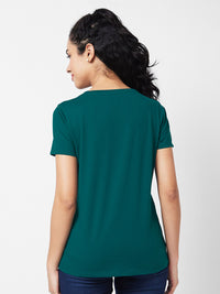 SPYKAR Round Neck Printed Ethnic T-shirt