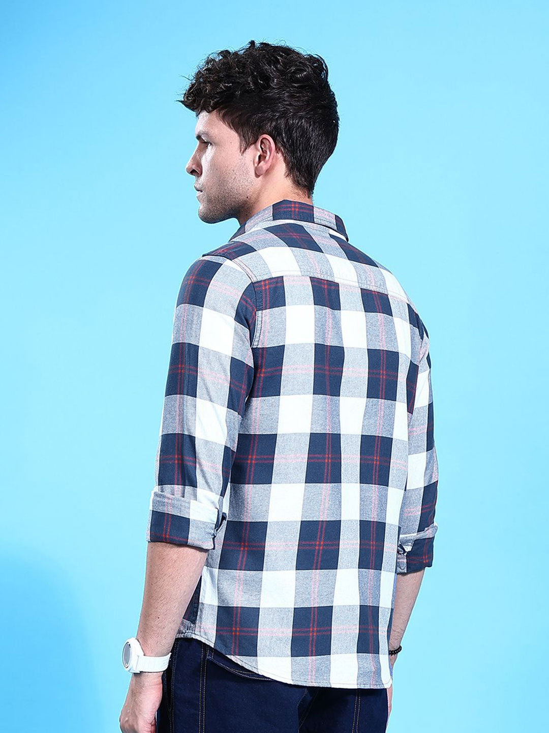 The Indian Garage Co Checked Casual Shirt