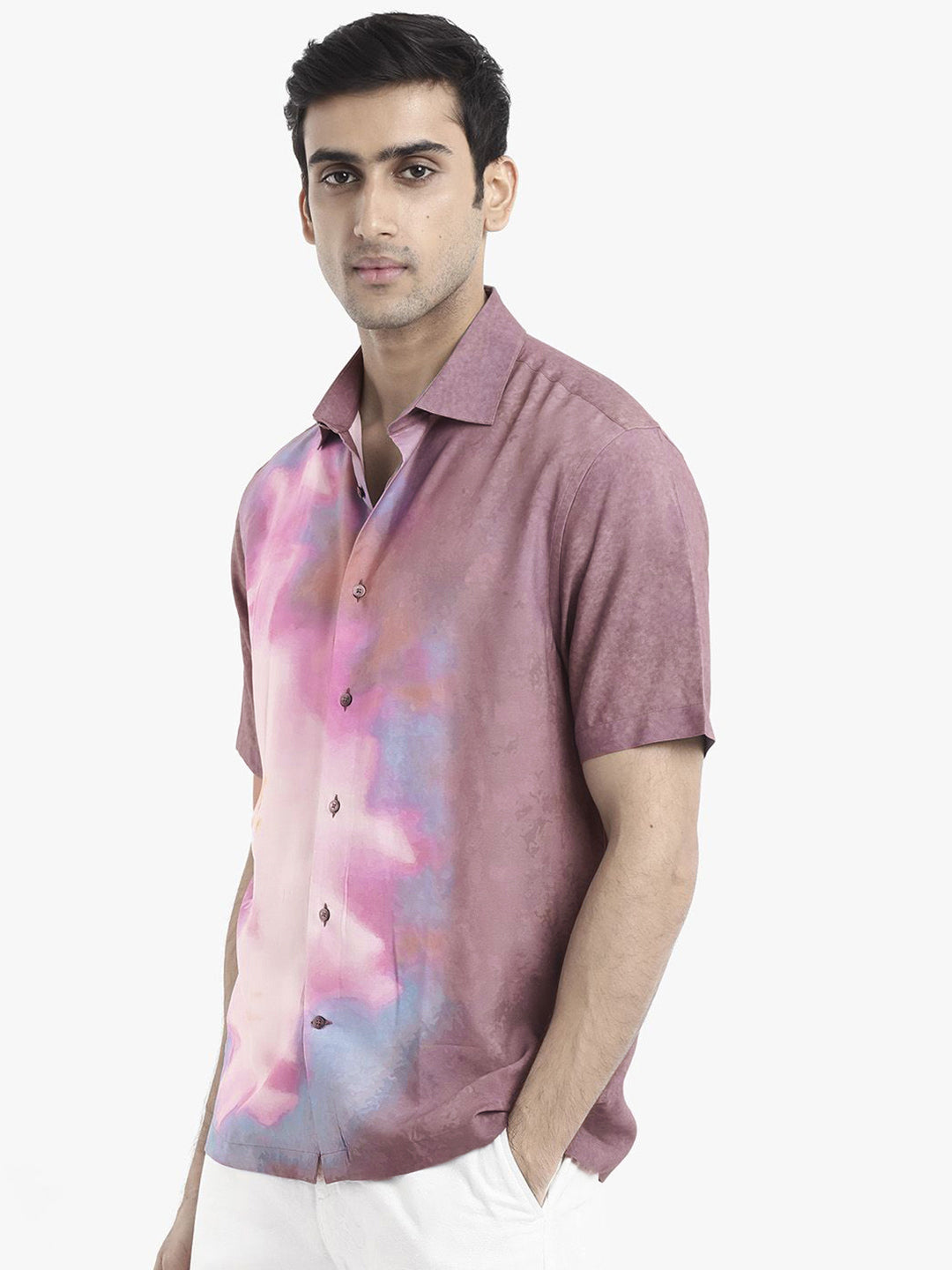RARE RABBIT Men Comfort Boxy Casual Shirt
