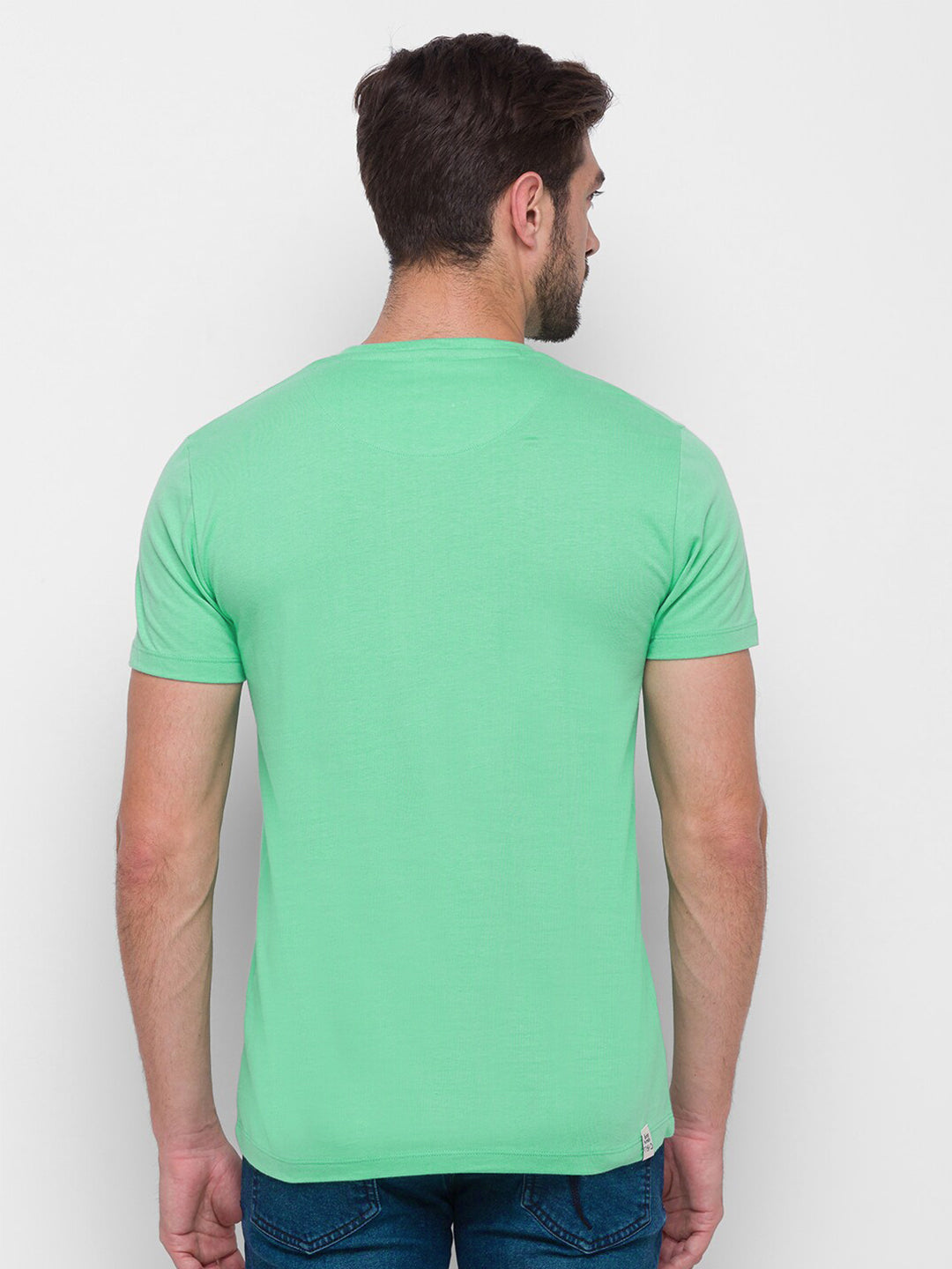 Being Human Men Blue Printed T-shirt