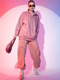 STREET 9 Women Pink Loose Fit Joggers