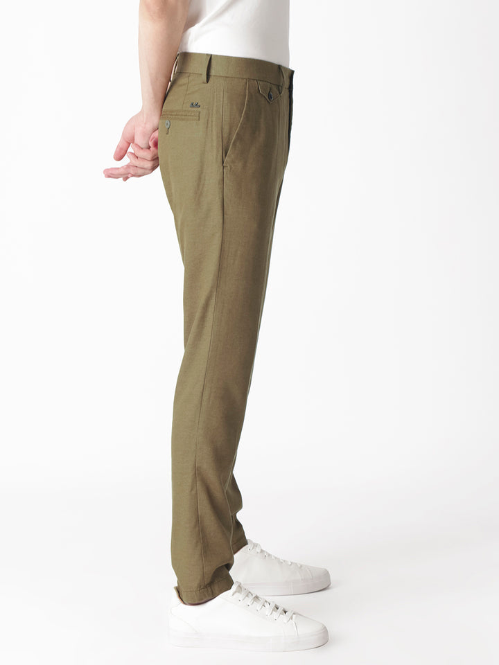 RARE RABBIT Men Mid Rise Slim Fit Trousers