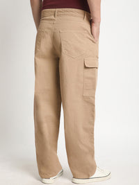 Bene Kleed Men Cotton Loose Balloon Fit Cargos Trousers