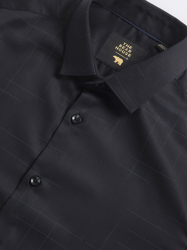 THE BEAR HOUSE Slim Fit Pure Cotton Formal Shirt