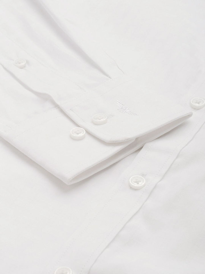 Park Avenue Textured Slim Fit Formal Shirt