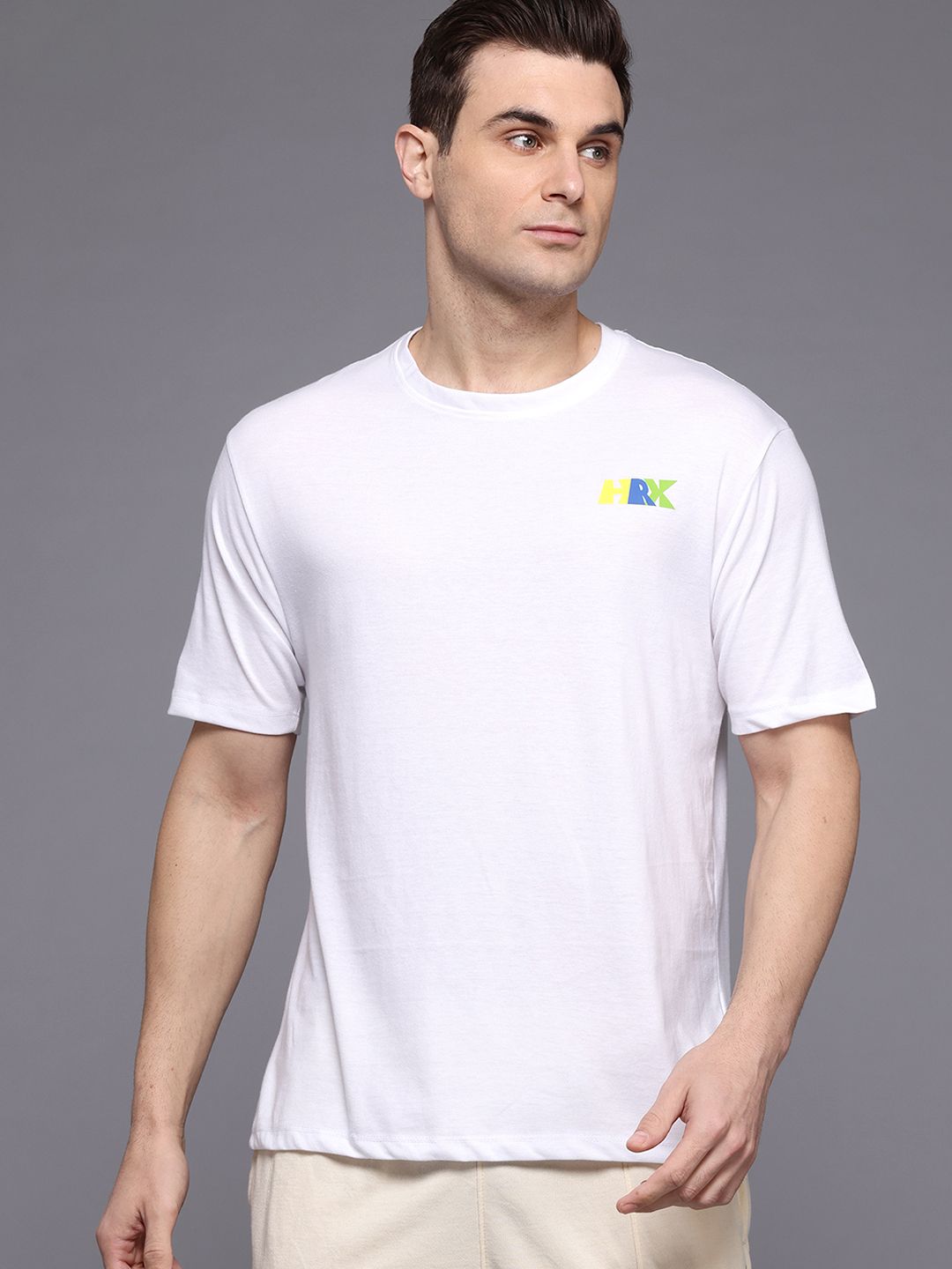 HRX by Hrithik Roshan Typography Printed T-shirt