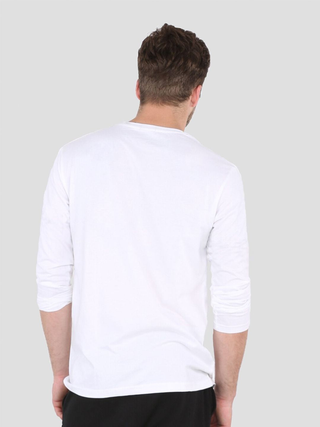 Bewakoof Men White Typography Printed T-shirt