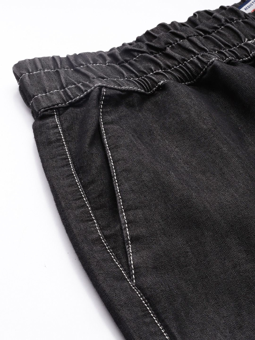 The Indian Garage Co Faded Boxy Fit Denim Utility Casual Co-Ords