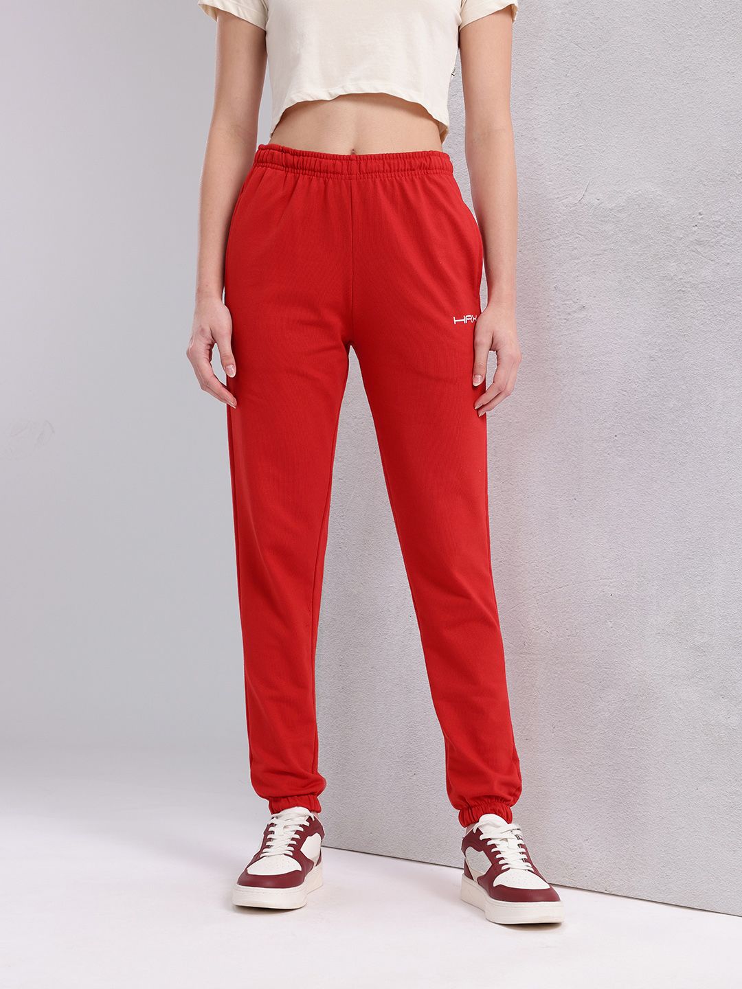 HRX by Hrithik Roshan Women Mid-Rise Lifestyle Joggers