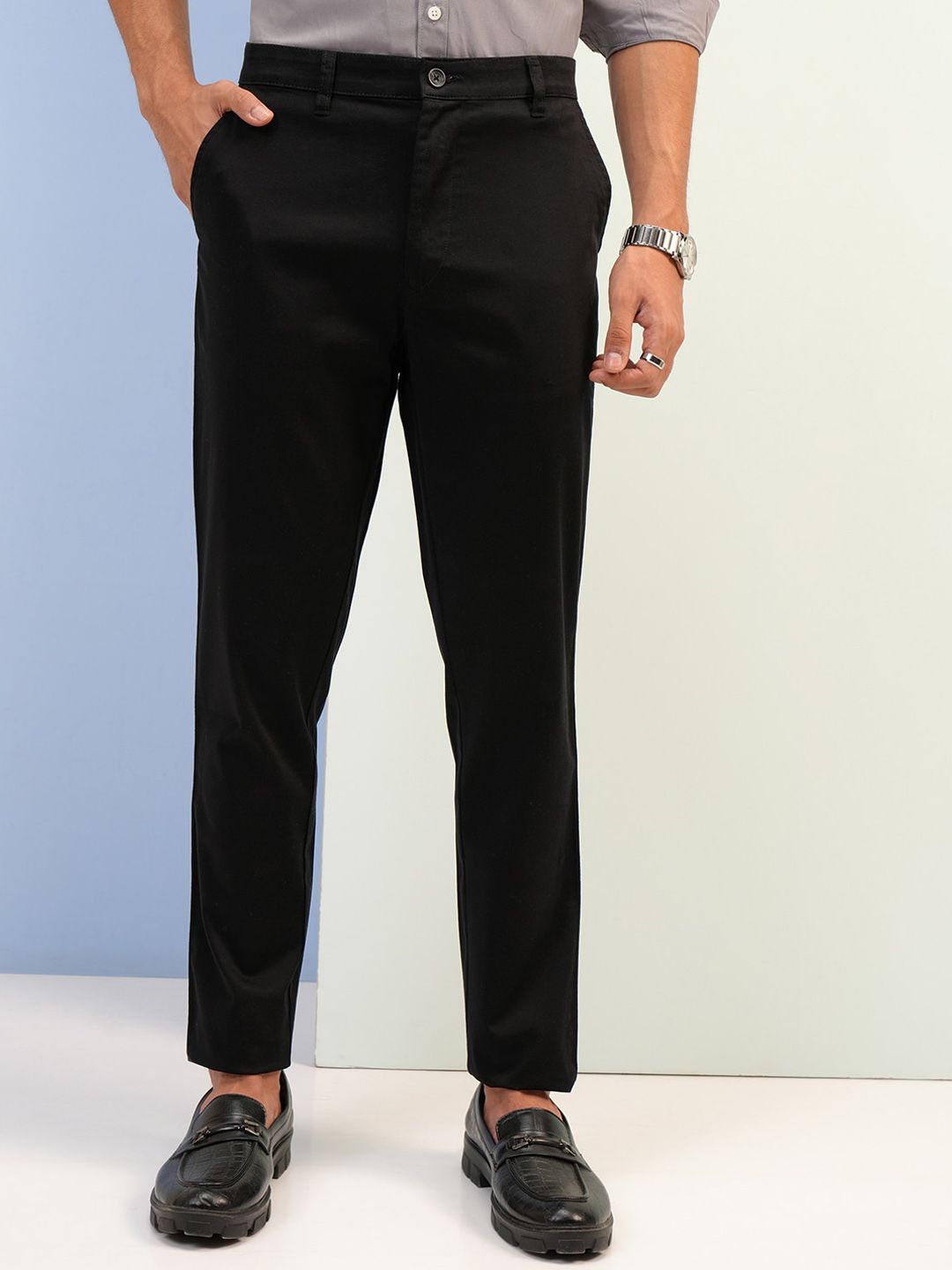 HIGHLANDER Premium Satin Chino Trousers