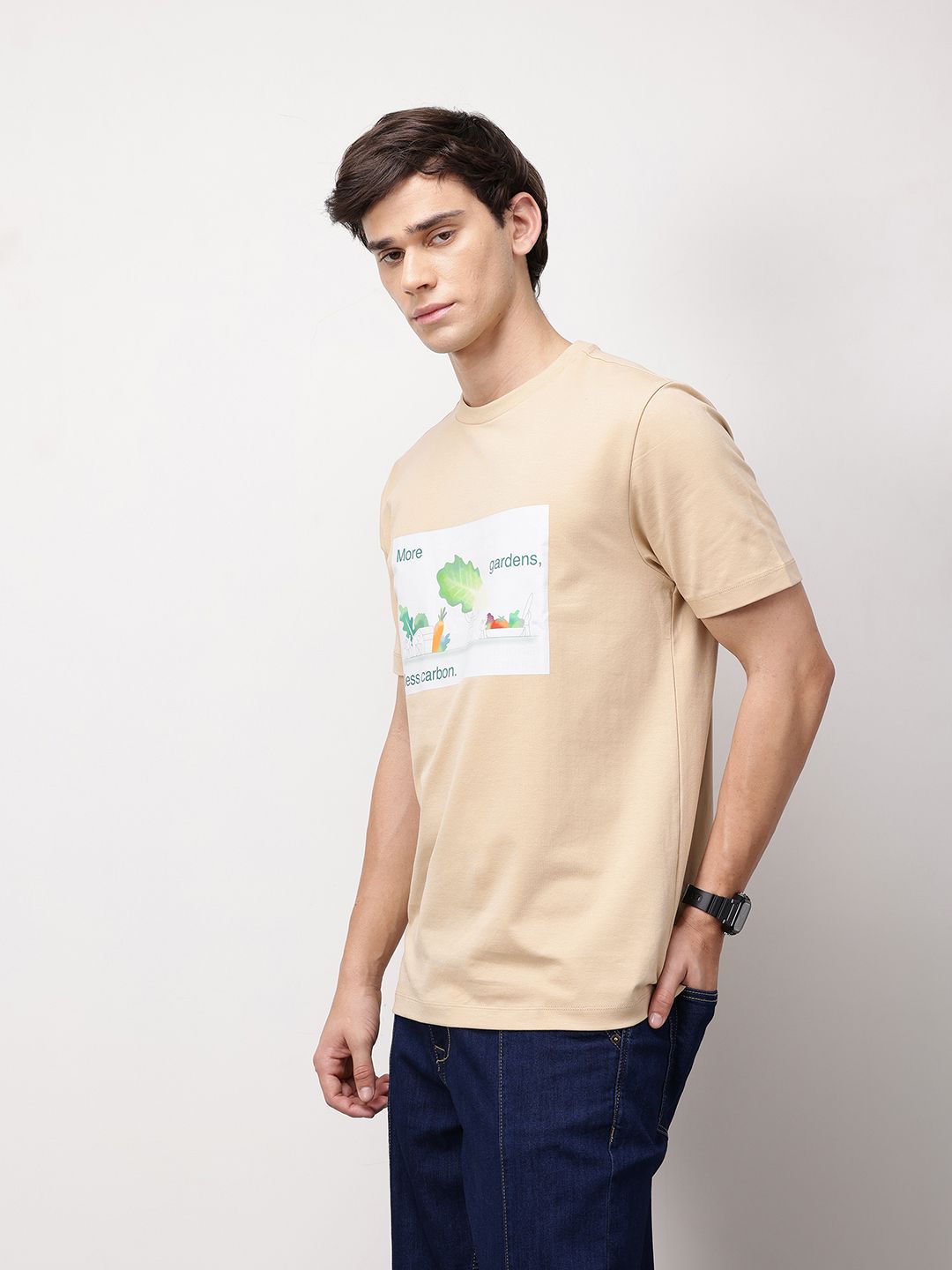 ether Printed Grower Comfort Fit T-shirt