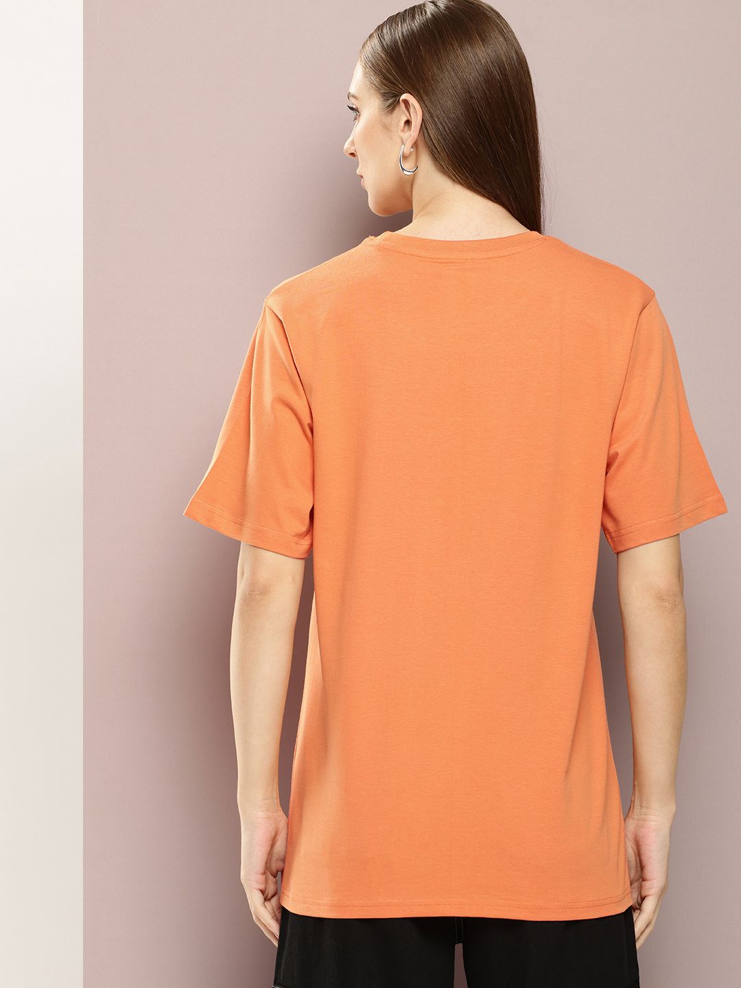 DILLINGER Women Graphic Printed Oversized T-shirt