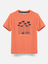 HELLCAT Boys Pack Of 3 Graphic Printed Cotton T-shirt