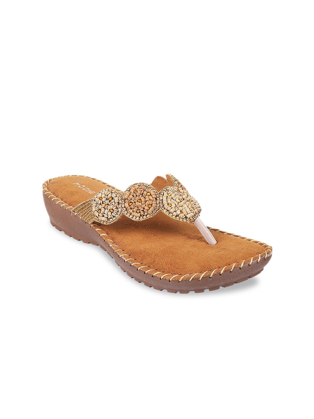 Mochi Embellished Wedge Flats