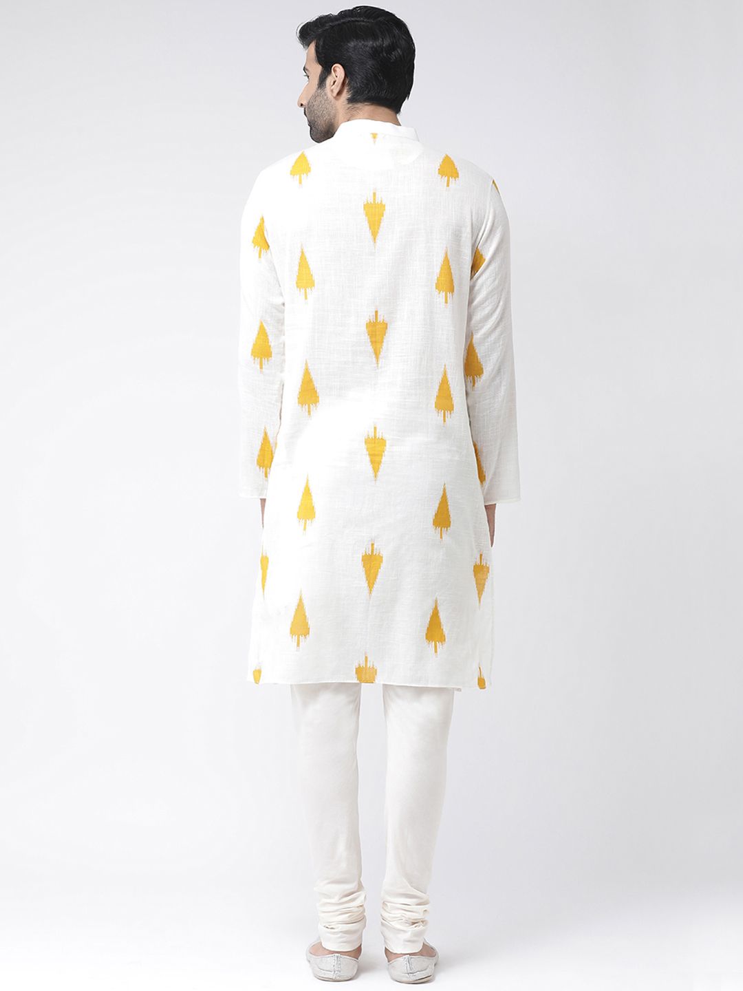 KISAH Men Printed  Regular Fit Ikat  Kurta