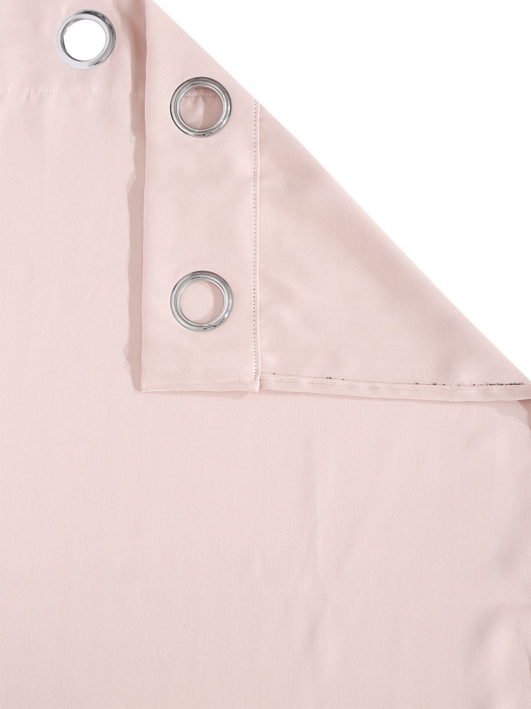 Cortina Pink 2 Pieces Black Out Door Curtains