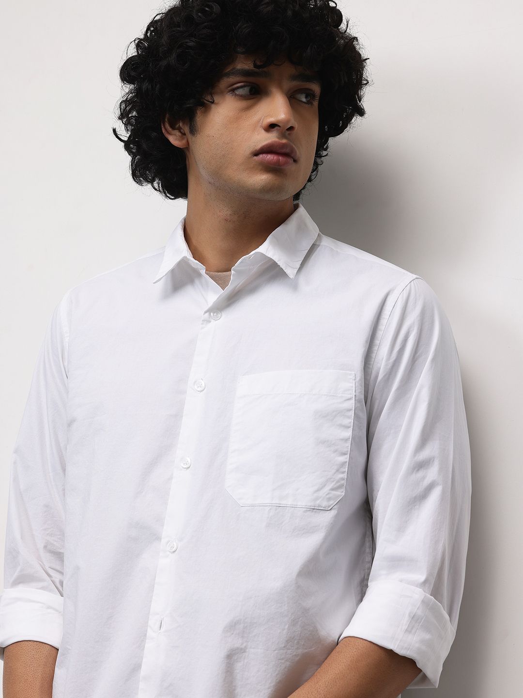 ether Pure Cotton Casual Shirt
