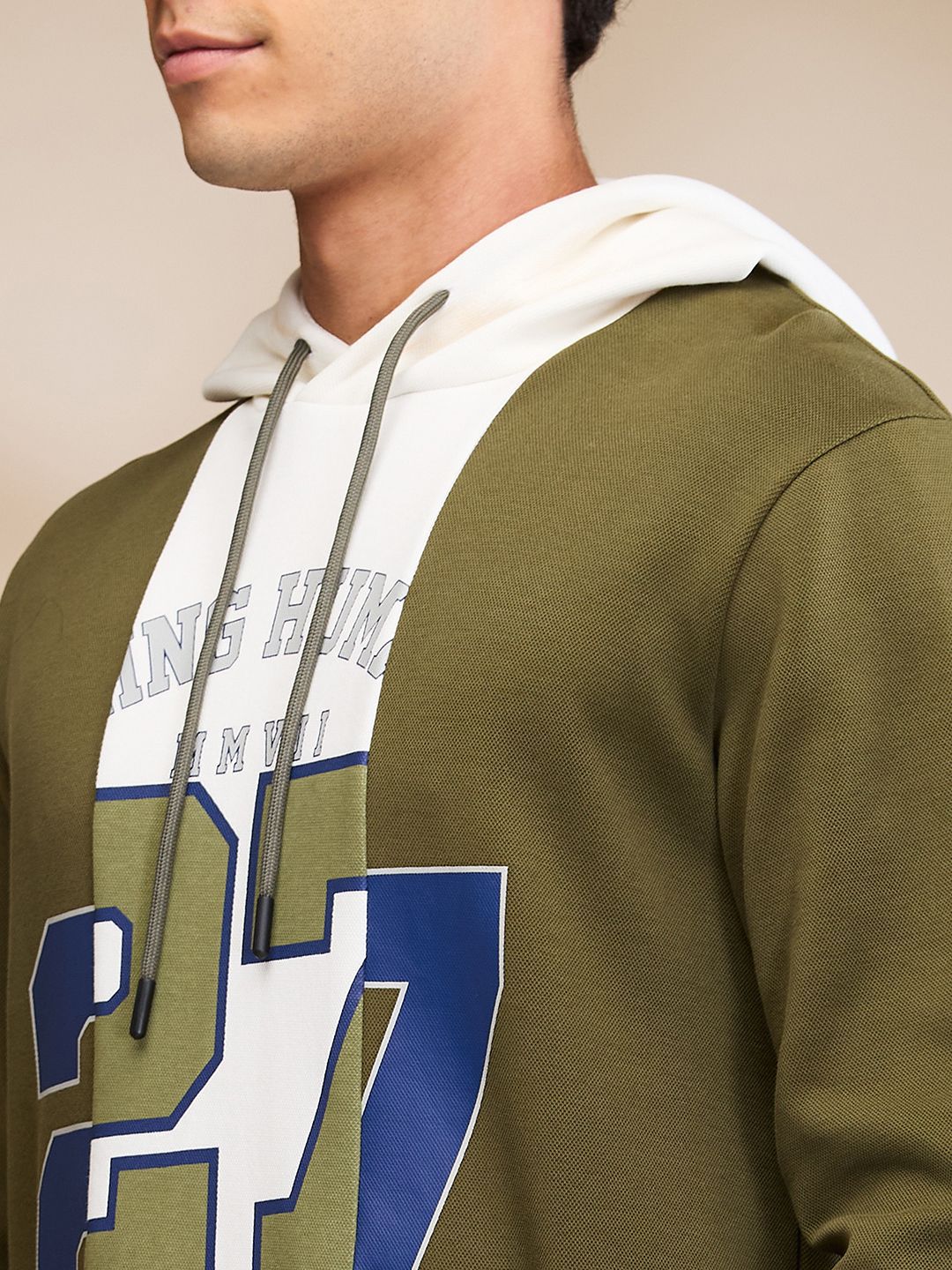 Being Human Men Hooded Pullover Sweatshirt