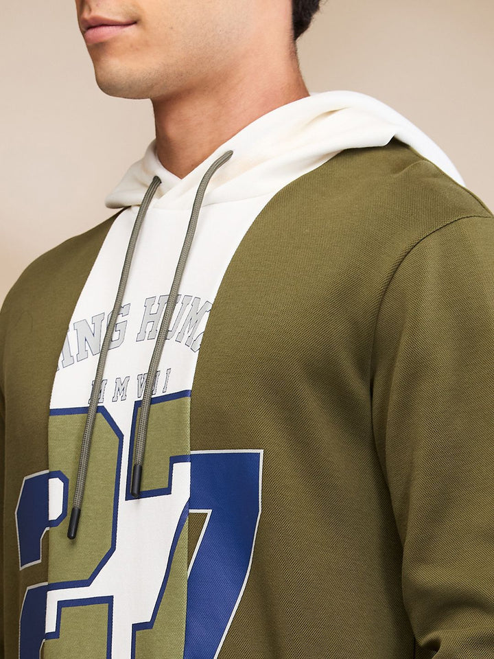 Being Human Men Hooded Pullover Sweatshirt