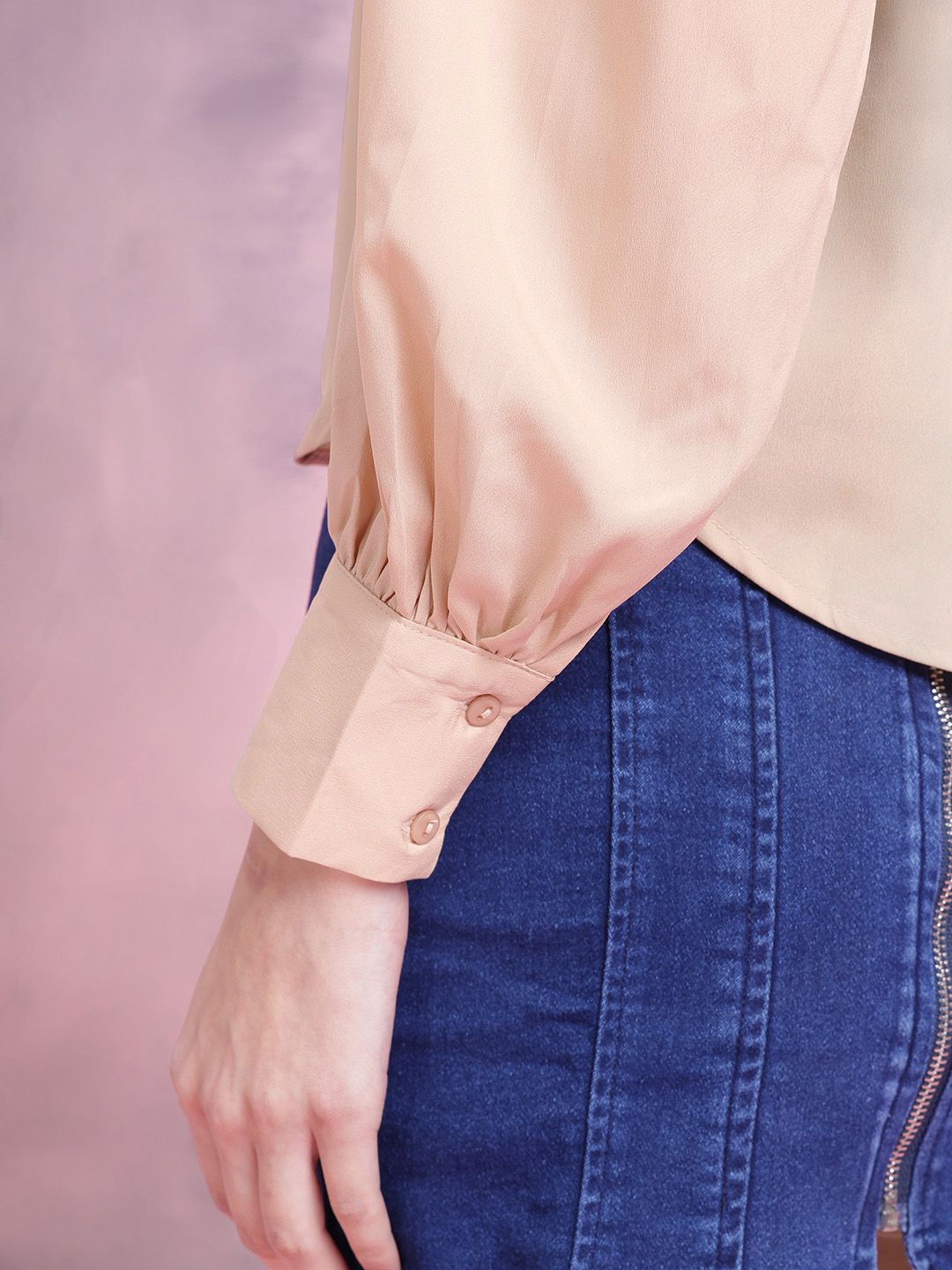 DressBerry Bishop Sleeves Shirt Style Top