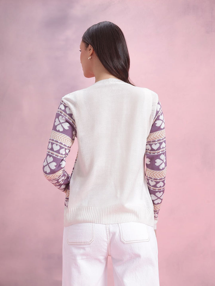 DressBerry Conversational Design Cardigan