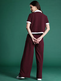 DressBerry Pocket Detail Shirt With Trousers Co-Ord Set