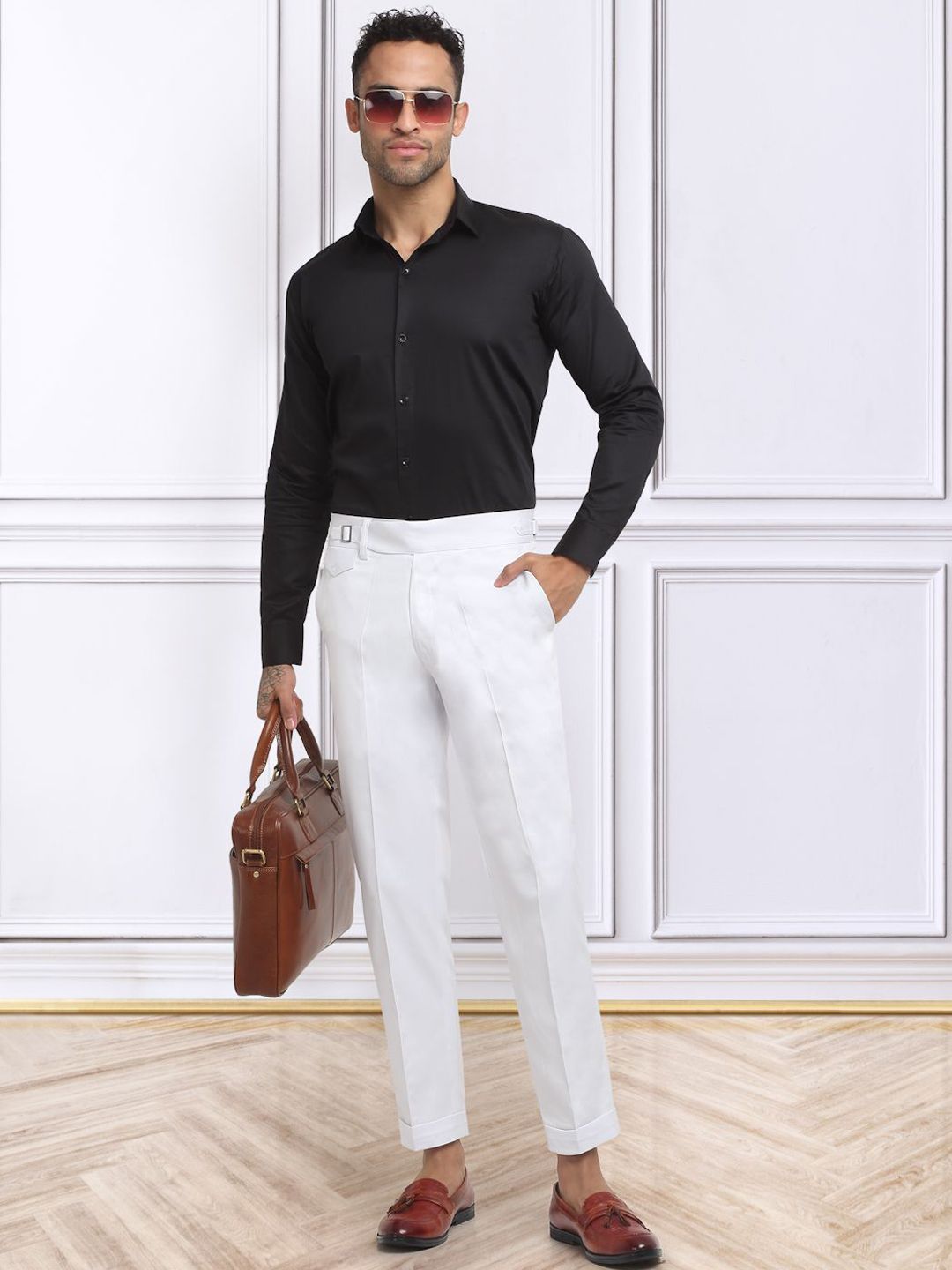 KLOTTHE Men Italian Gurkha Pants