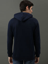 ADRO Men Printed Hooded Sweatshirt