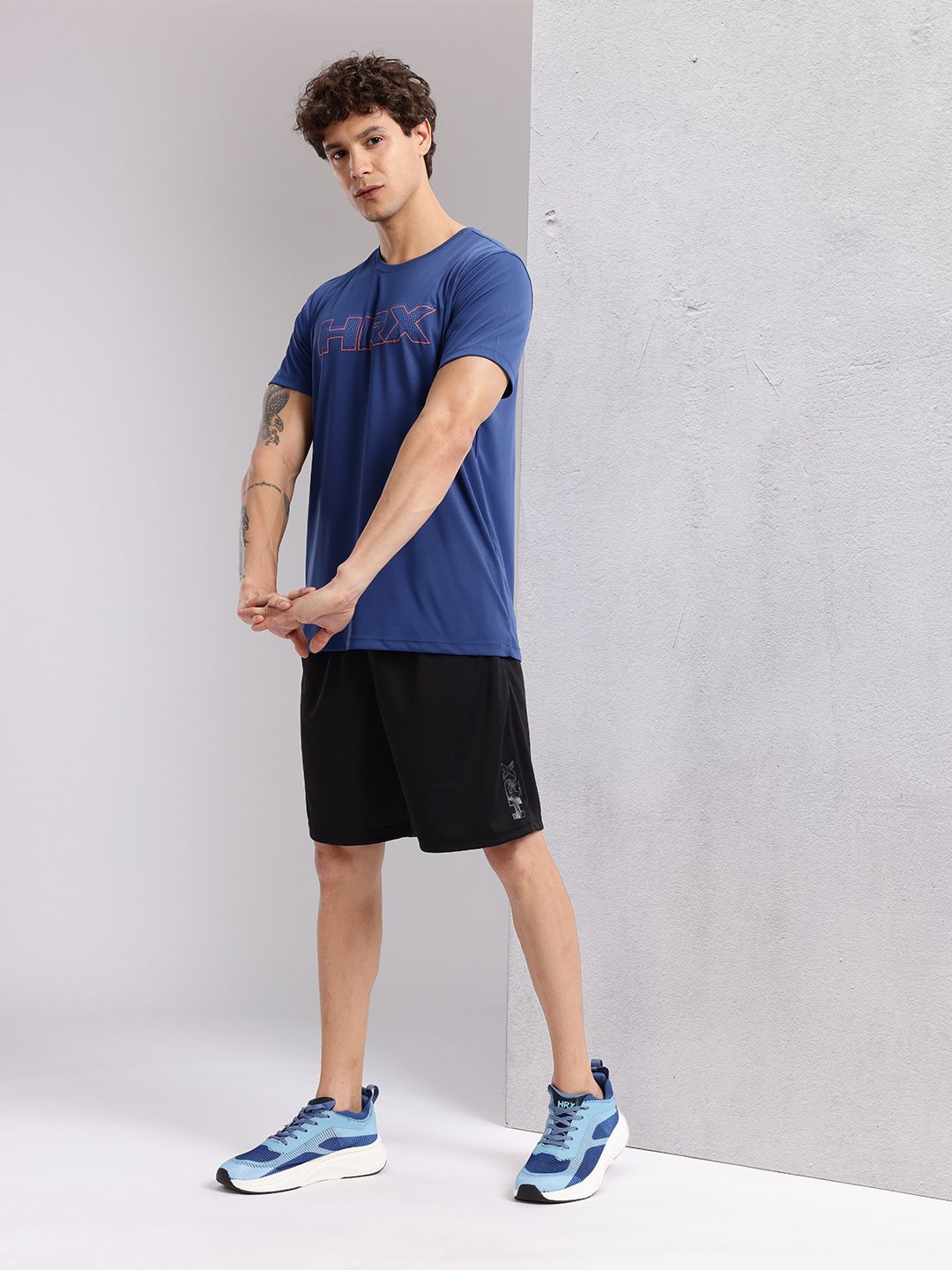 HRX by Hrithik Roshan Men Rapid-Dry Training Shorts
